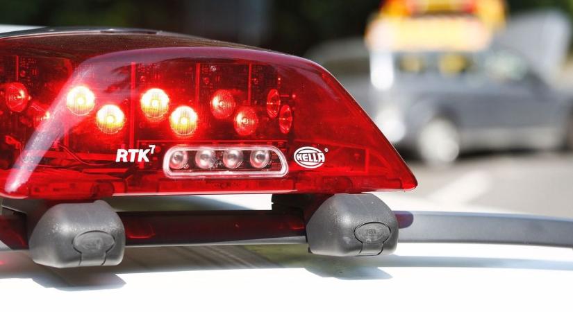 Baleset Debrecennél: három autó ütközött össze