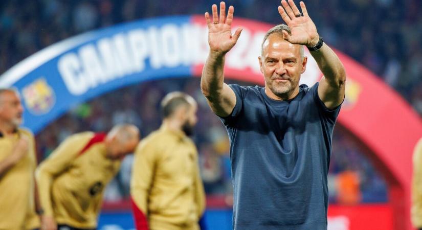 Kiderült, Hansi Flick elhagyja-e a Barcelonát a szezon végén