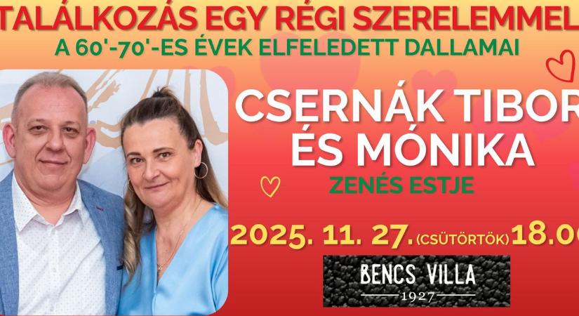Találkozás egy régi szerelemmel a Bencs-villában