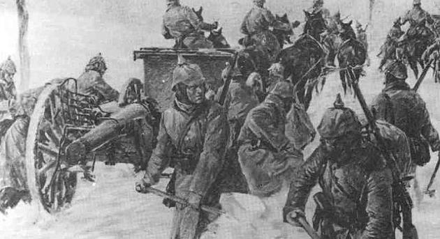 Magyar katonák diadala a galíciai télben