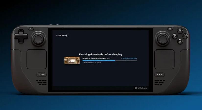 Végre megjött a trükk, amit mindenki kért: a Steam Deck sötét képernyővel is letölt, aztán magától alvó módba megy!