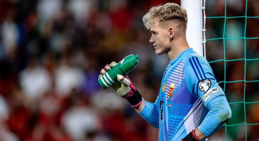 Rossz hír: térdműtét vár Tóth Balázsra, a magyar válogatott kapusára