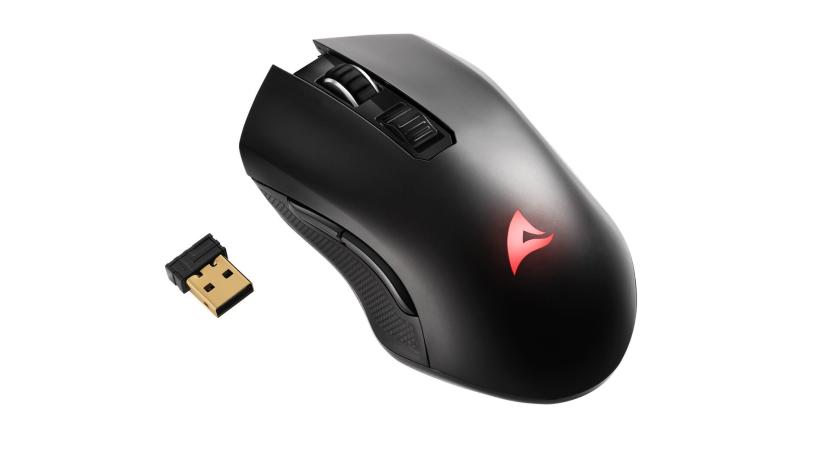 Hét programozható gombbal érkezik a Sharkoon 35 eurós vezeték nélküli gamer egere