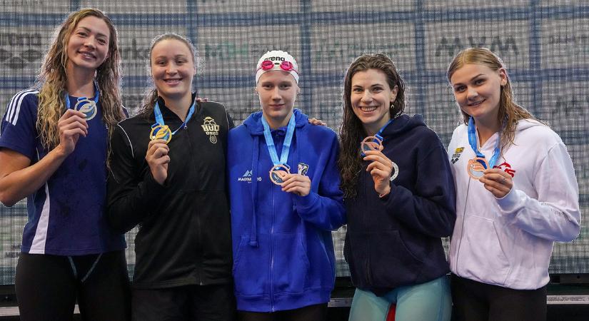 Rövidpályás úszó ob: két érmet is nyert az első napon Senánszky Petra