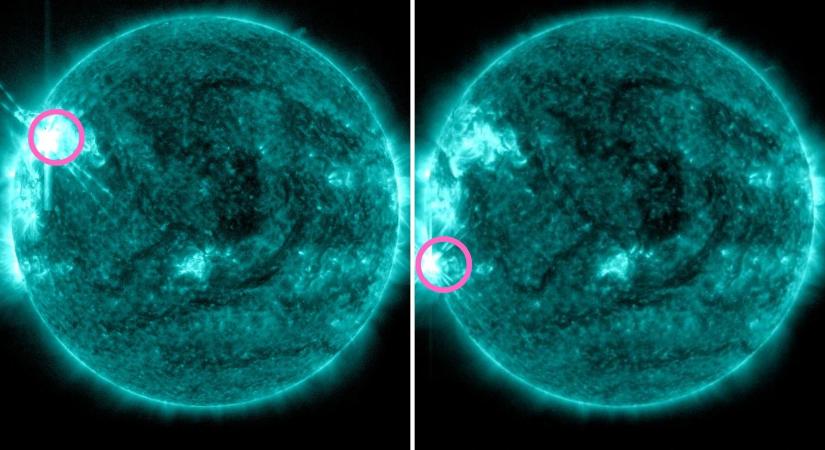 Két hatalmas napkitörés megszakította a rádiójeleket Amerikában és a Csendes-óceánon