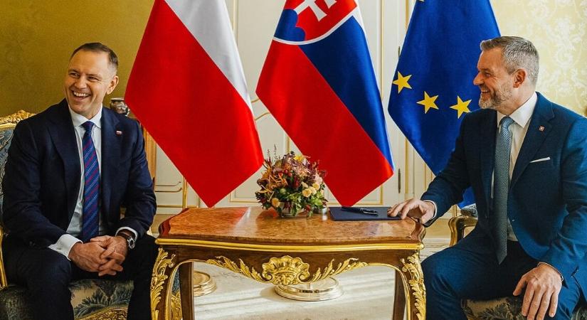 Nawrocki Pozsonyban: Lengyelország gázfolyosót nyithat Szlovákiának