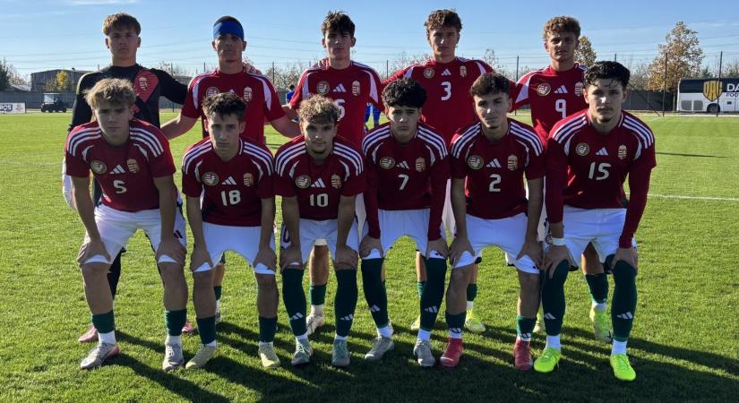 U18: Gólgazdag mérkőzésen győzte le a szlovákokat a magyar válogatott