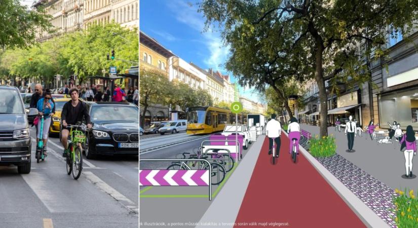 Nem jár annyi biciklis a Nagykörúton, amennyit állítanak - a bringasztráda terveket hazug adatokra alapozták