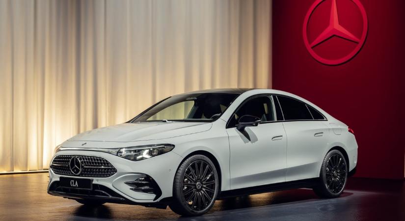 Élet a villanyon túl: Magyarországon a vadonatúj hibrid Mercedes CLA