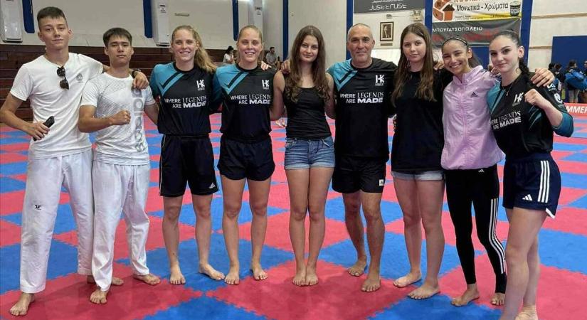 A Márton-ikrek technikáját is elleshették a szekszárdi fiatalok