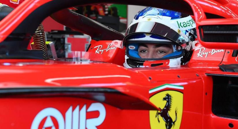 F1: a Ferrari megkezdte a téli felkészülést – Alesi fia először bevetésen