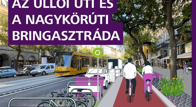 Tovább gurul a Bringasztráda program – Indulhat az újabb fővárosi bicikliút tervezése