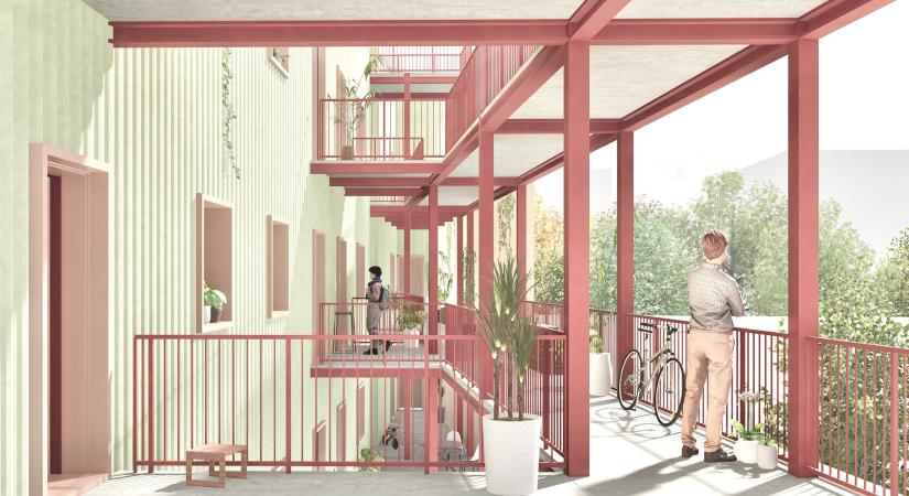 Magdolna Housing és Hub - Binderiya Batnasan diplomaterve