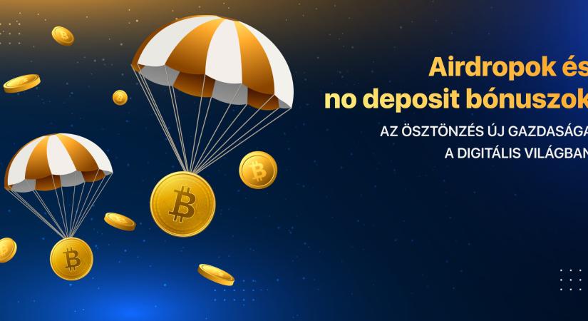 Airdrop jutalmak: ingyen tokenek, befizetés nélküli bónuszok