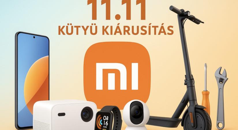 371 hasznos Xiaomi és más kínai kütyü áron alul (11.11-es kiárusítás 3. kör)