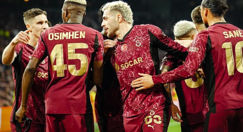 BL: Sallai hibátlan passzai is kellettek a Galatasaray amszterdami hengereléséhez