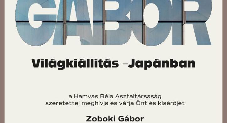 Japán világkiállításról Balatonfüreden (balatonfured.hu)