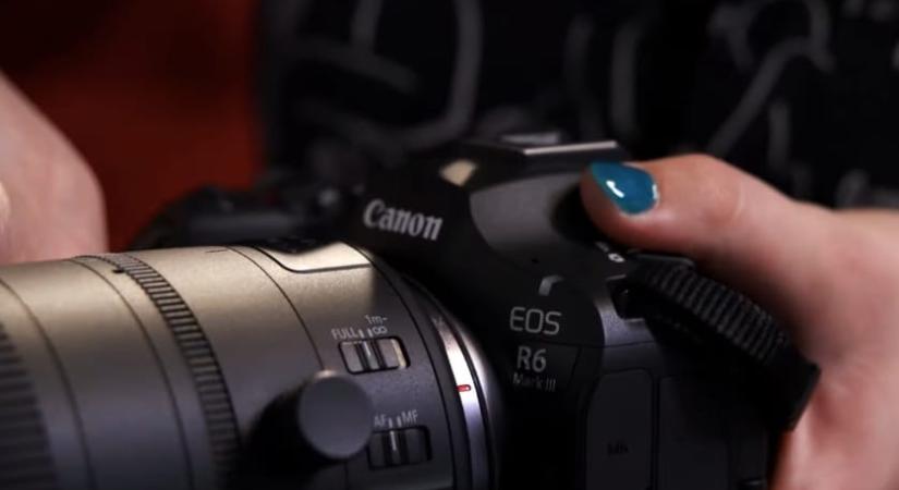 7K-s videó, villámgyors sorozatfotók: itt a Canon új fényképezőgépe, az EOS R6 Mark III