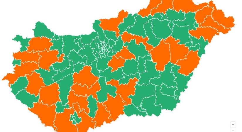 Vasban csak Szombathelyen prognosztizálják a Tisza győzelmét, Győr-Moson-Sopron billegőnek számít