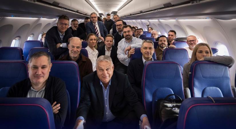 Újabb részletek derültek ki arról, hogy kik kísérik el Orbán Viktor Amerikába a Wizz Air különgépén