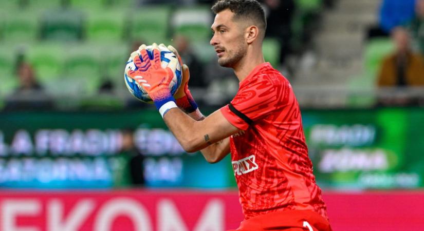 Az MTK kapusa csatlakozik a sérült Tóth Balázs helyett a válogatott keretéhez