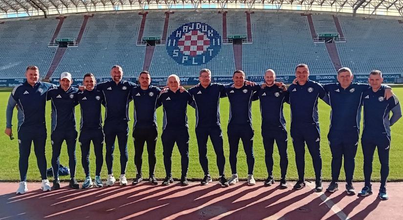 "Játékosaik technikailag olyan magas szinten állnak..." Tanulmányúton jártak a kisvárdai szakemberek