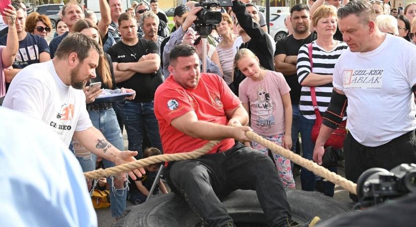 Európa legerősebb emberei Sopronban