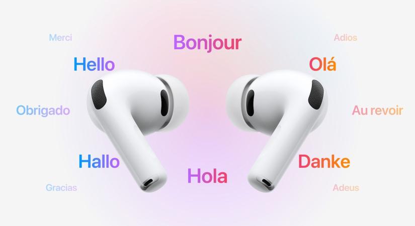 Decembertől már az EU-ban is elérhetővé válik az Apple az élő fordítás funkciója