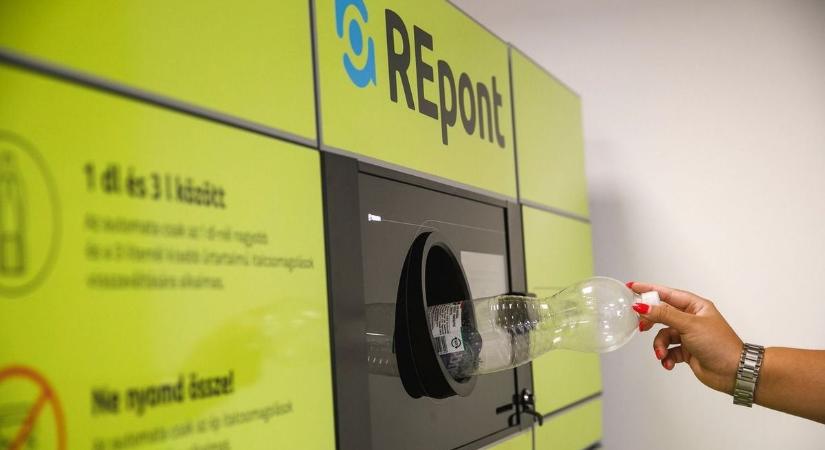 Itt az új MOHU-automata: akár száz palackot is bedobhatunk!