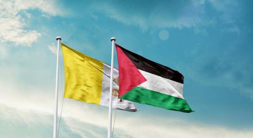 A pápánál tárgyalt a palesztin elnök