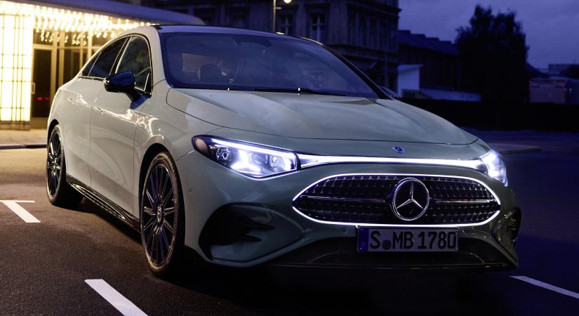 Új hibrid a Mercedestől