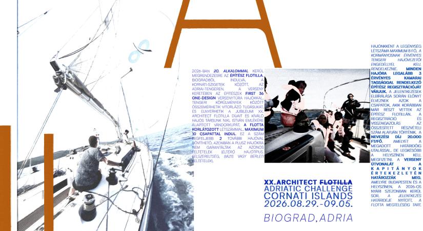 XX. Architect Flottila – Tengeri nagyhajós építész bajnokság