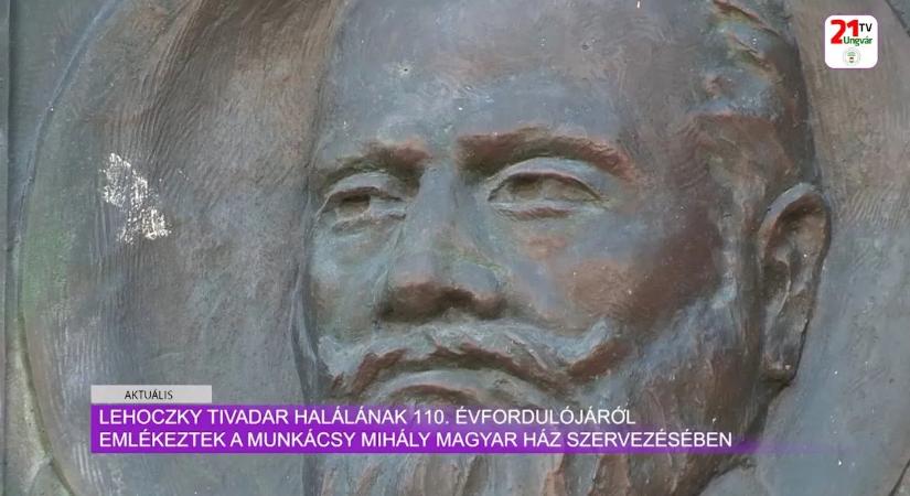 Aktuális (2025.11.06) Lehoczky Tivadar halálának 110. évfordulójáról emlékeztek a Munkácsy Mihály Magyar Ház szervezésében (videó)