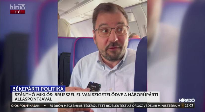 Nem Magyarország van elszigetelődve a békepárti álláspontjával  videó