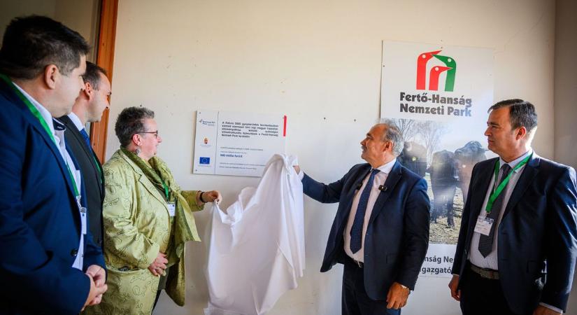 Természet és hagyomány harmóniában - több milliós beruházás a Fertő-Hanság Nemzeti Parkban