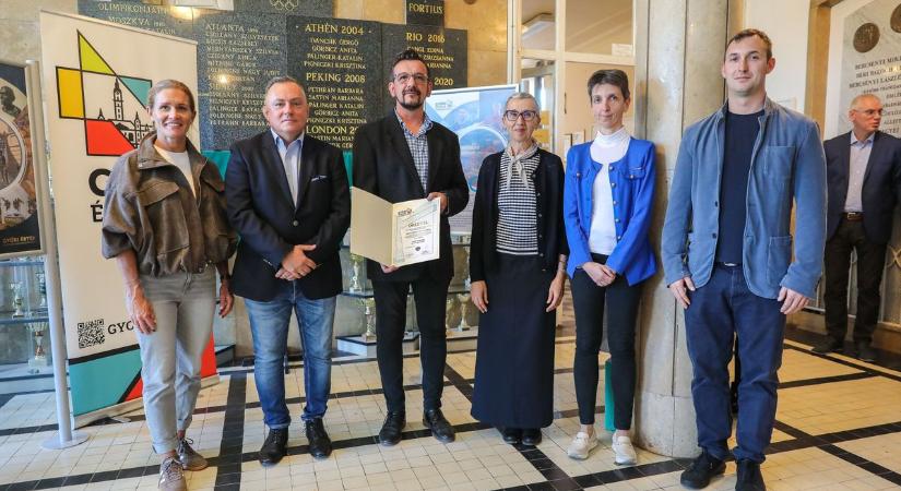 Győri Érték lett a Bercsényi ötkarika dicsőségfala