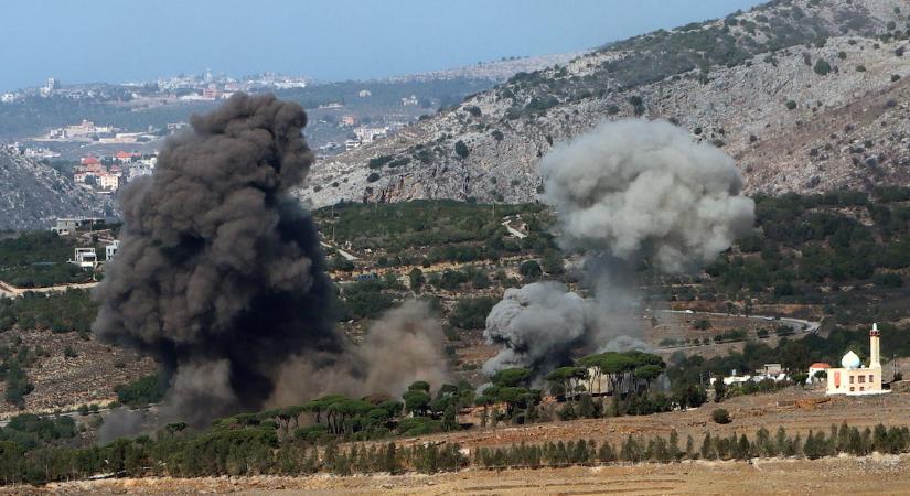 Libanonra mért légicsapást Izrael
