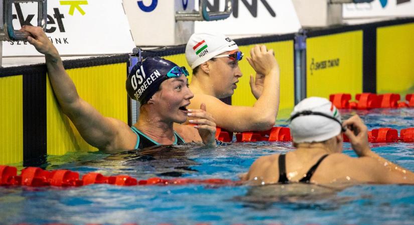 Senánszky Petra szenzációs! Országos csúccsal győzött a debreceni Rövidpályás úszó ob-n!