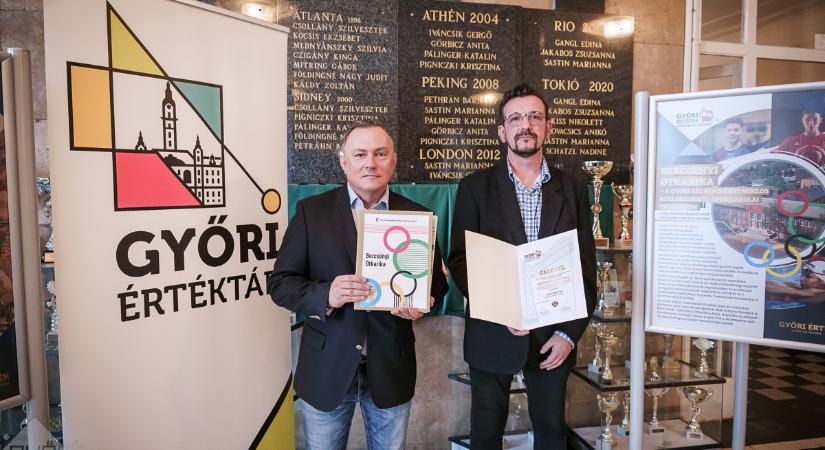 Bercsényi Ötkarika az Értéktárban: Sporttörténeti könyvbemutató és elismerések