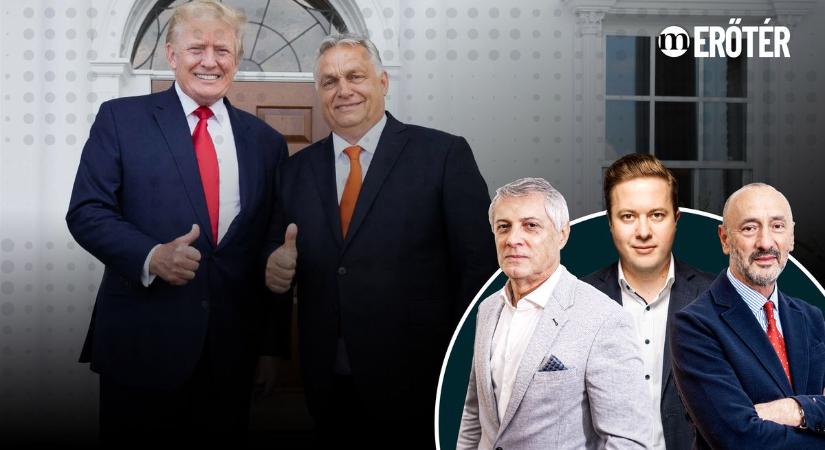 Trump-Orbán csúcstalálkozó: új korszak kezdete Washingtonban – Erőtér: Földi László, Horváth József