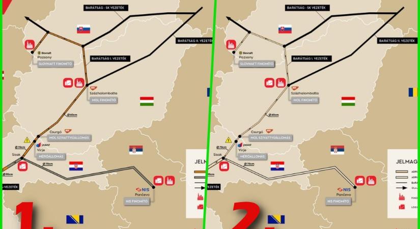 Bajban a Slovnaft, a horvátok gyakorlatilag lenyúlták az olajat a vezetékből
