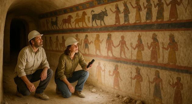 Az urartui falfestmények, amelyek új fényt vetnek az elveszett civilizációra