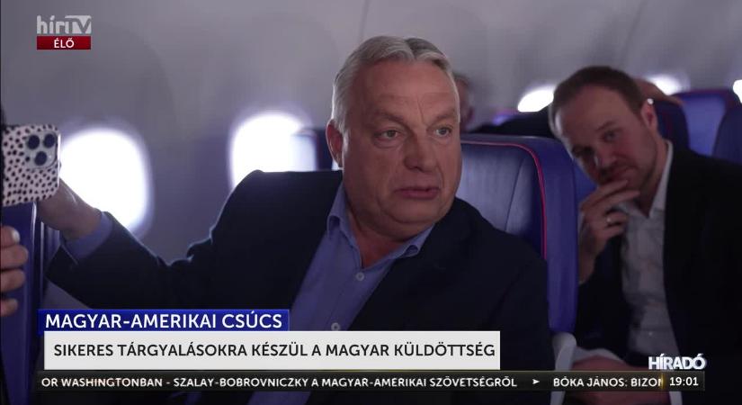 A józan ész missziója – Orbán Viktor és a magyar delegáció Washingtonban  videó