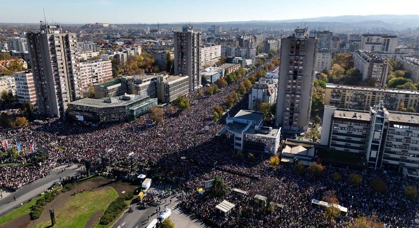 Nincs jele annak, hogy kifulladna a tiltakozás Szerbiában – videóriport