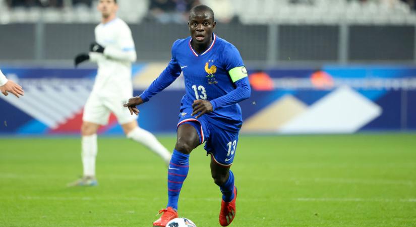 Egy év kihagyás után N’Golo Kanté visszatért a francia válogatott keretébe