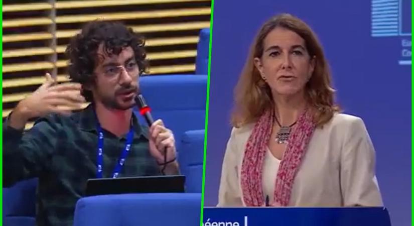 Kirúgtak egy újságírót, mert kínos kérdést tett fel Izraelről az Európai Bizottság szóvivőjének