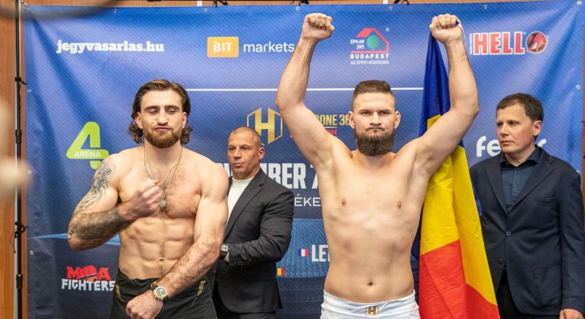 Megtörtént a mérlegelés – holnap már a MET Arénában küzdenek a harcosok (galéria)