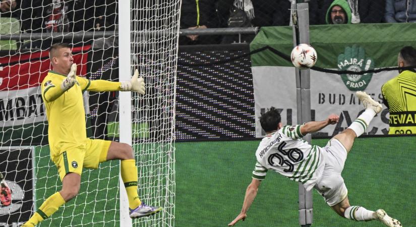 Újabb Fradi-győzelem az EL-ben: A Ludogorec elleni sikerrel már a 3. helyen Keane csapata - videó