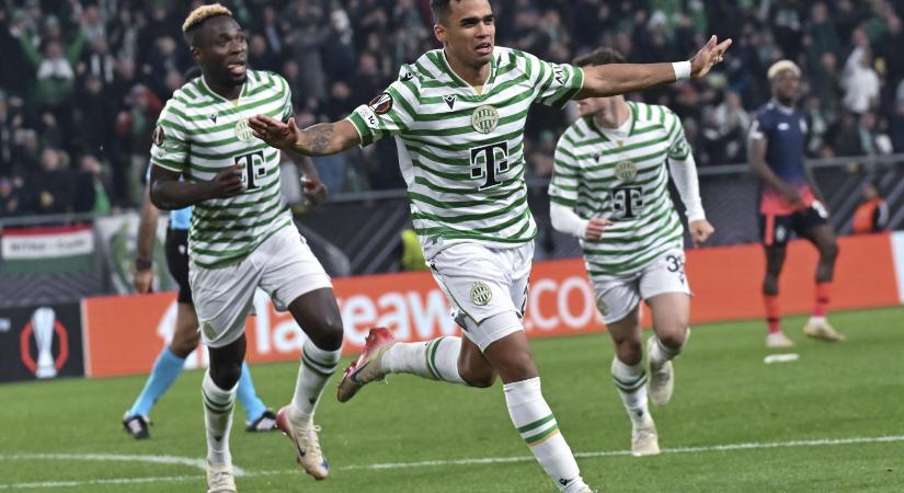 FTC–Ludogorec 3-1, újabb zöld-fehér győzelem az Európa-ligában