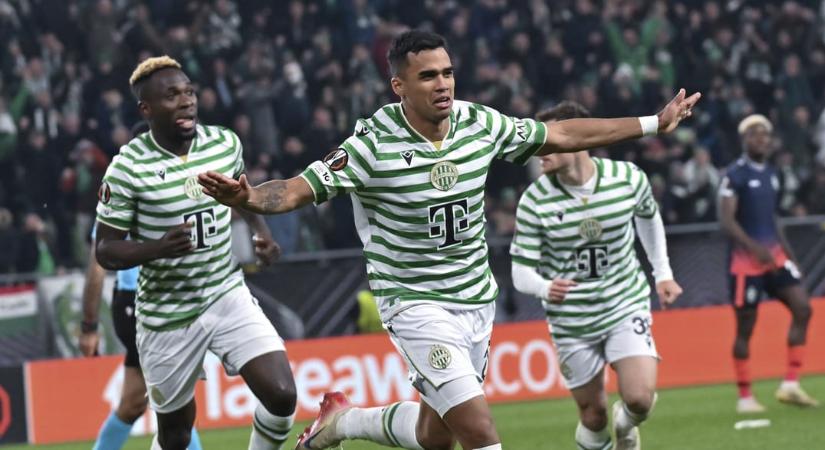 Zsinórban harmadszor nyert a Fradi az Európa-ligában, nagy lépést tett a továbbjutás felé